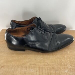 Florsheim Dress Shoes Mens Size 13 D Black Cap Toe Oxford Memory Foam 14180-001